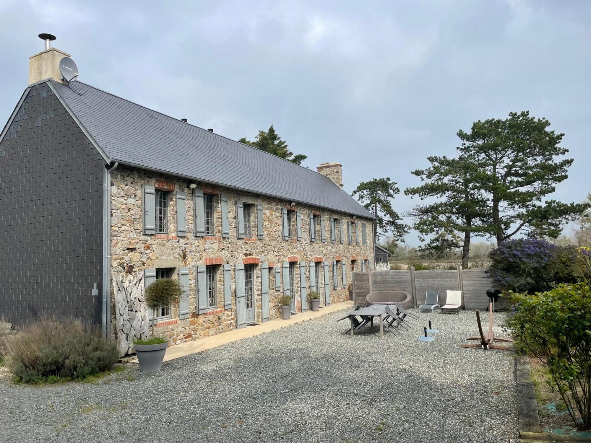 Gite Ouest De La Pointe D'Agon Exteriér fotografie